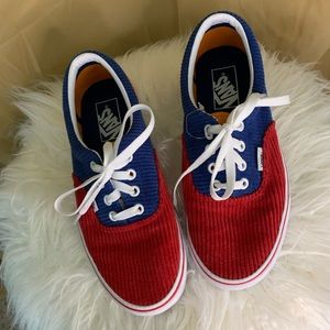 Corduroy Colorblock Vans